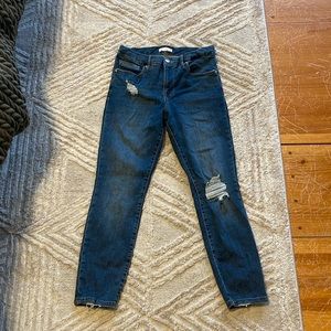 Size 4 petite Good American jeans
